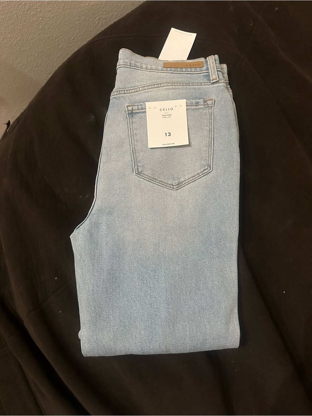 Cello Light Wash Denim Jeans - Pale Blue